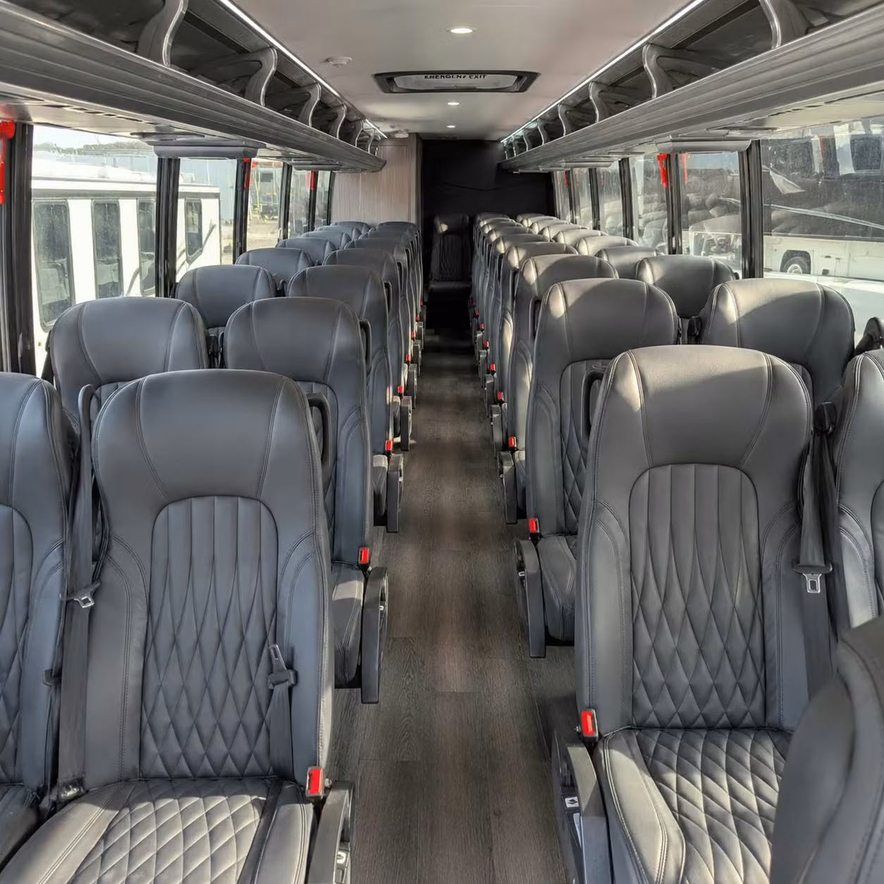 28 passenger minibus inside