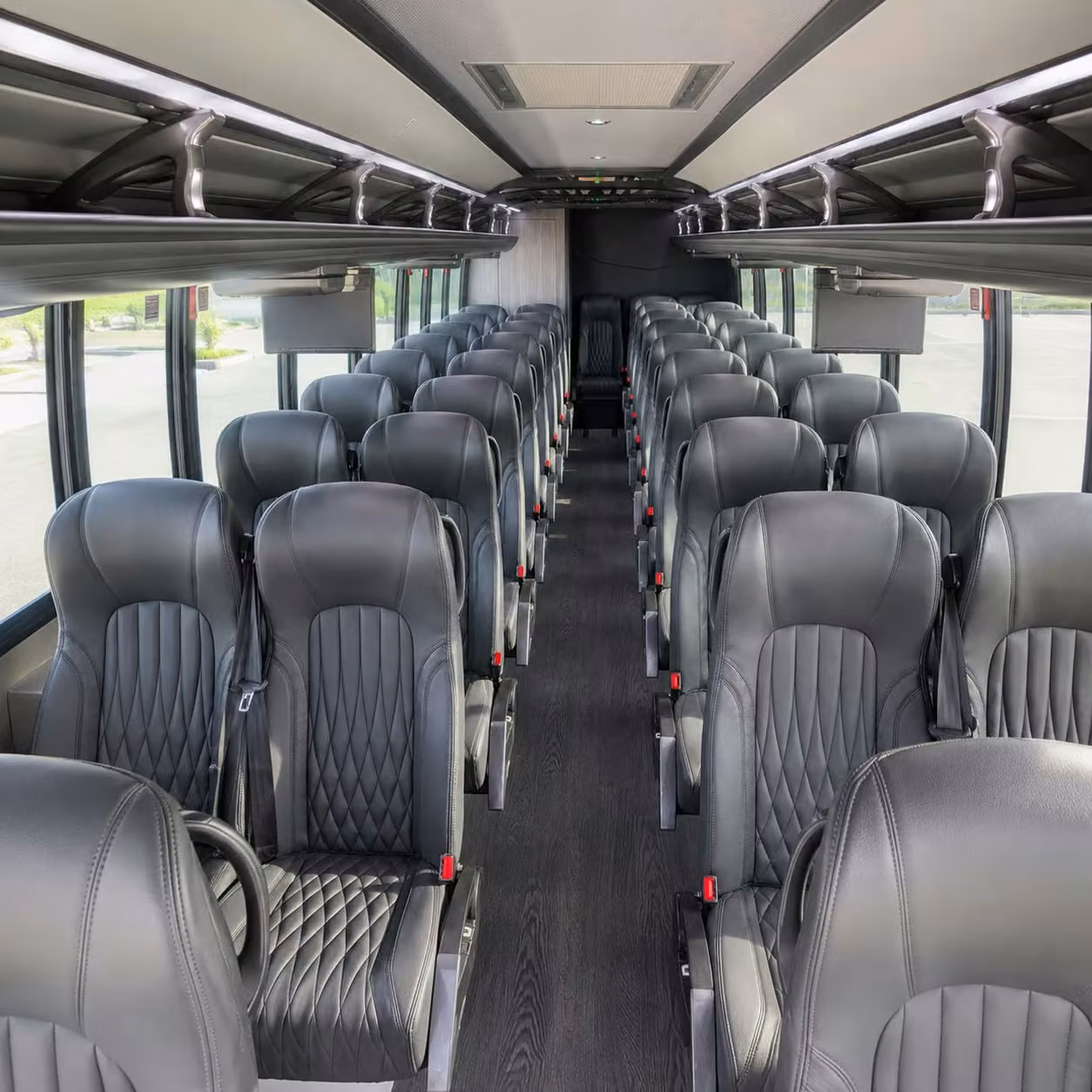 35 passenger minibus inside