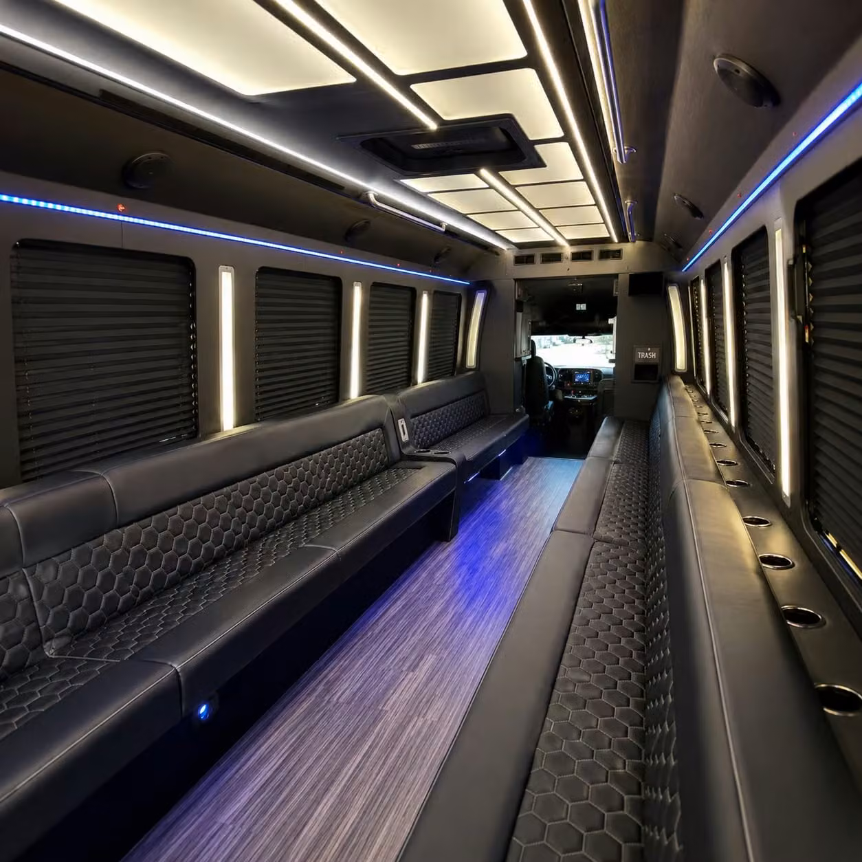 concert bus rentals in raleigh