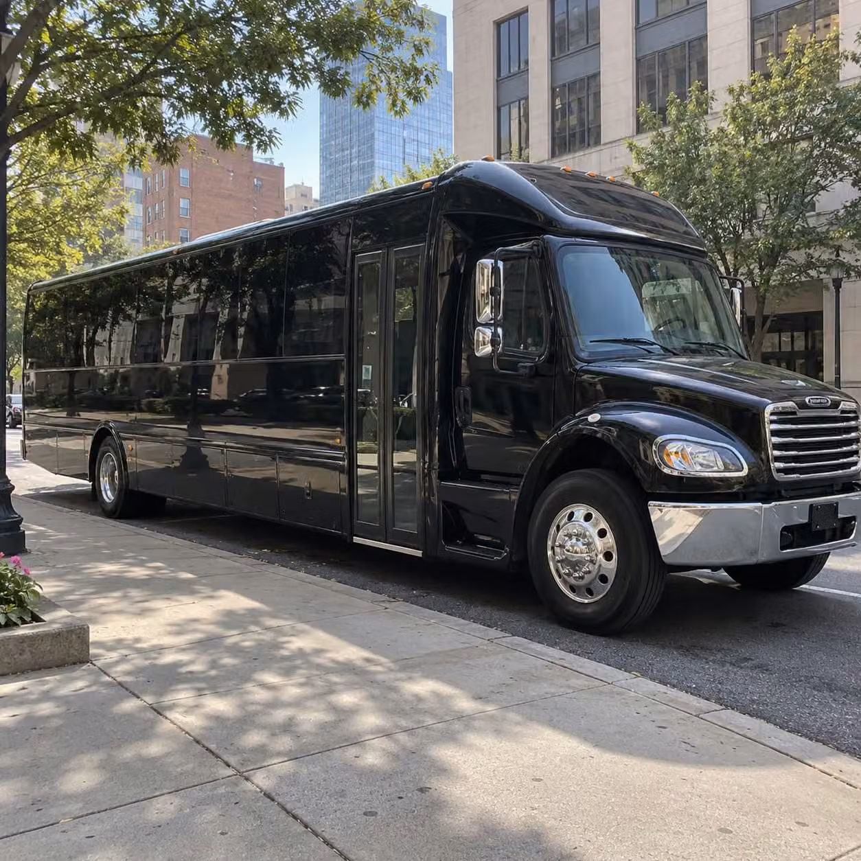 raleigh 35 passenger minibus rental