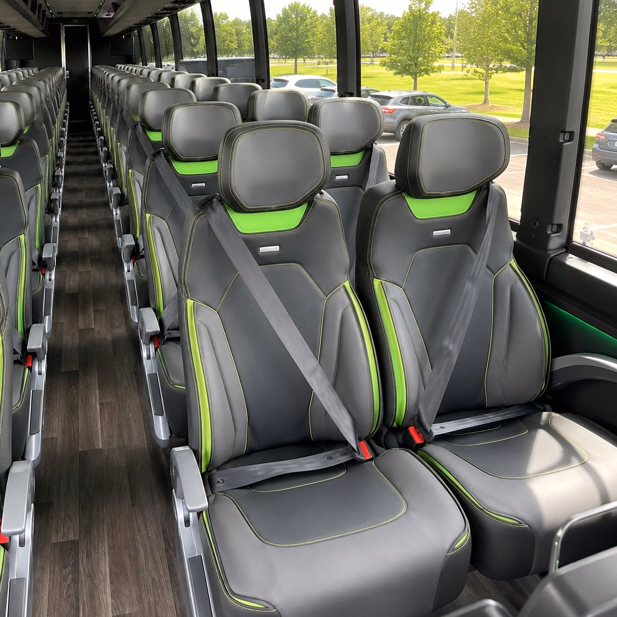 raleigh charter bus interior gallery